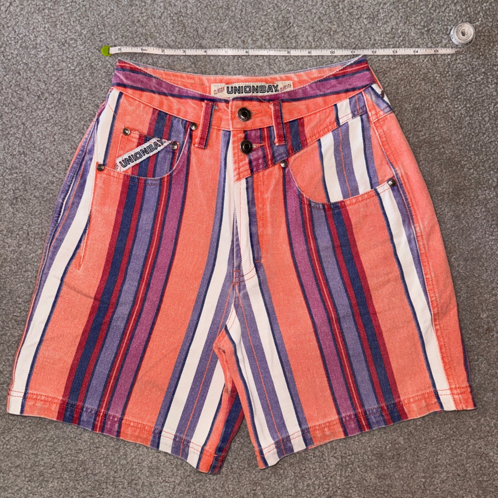 Vintage Striped Shorts